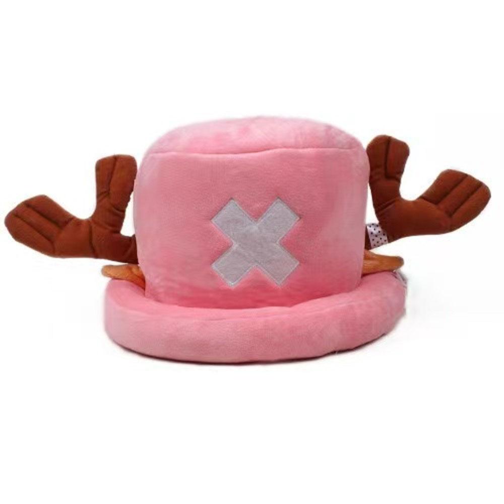 Anime Tony Chopper Plush Cotton Hat Trafalgar Cap Cosplay Unisex Soft Comfortable Caps Accessories Outdoor Party Gift