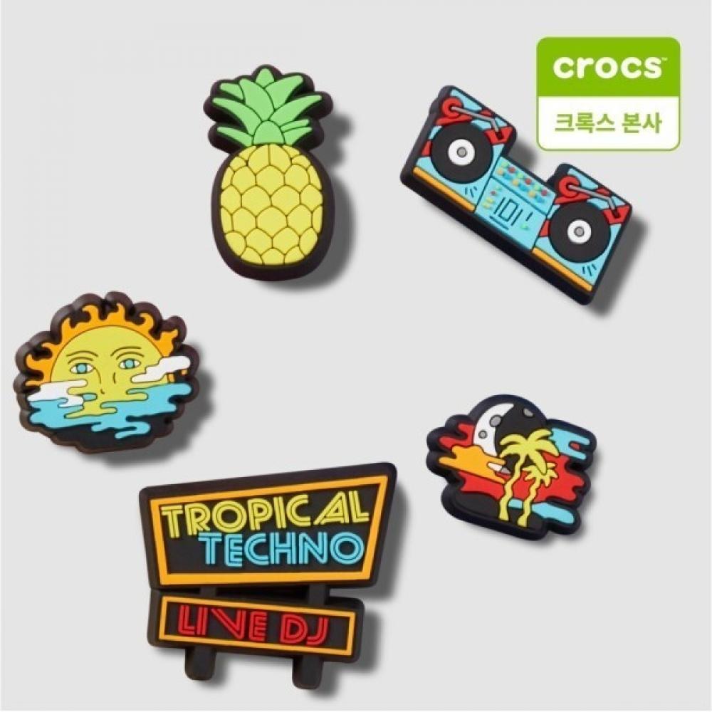 

Crocs Tropical Techno Dj Zibbitz 5 Pack 10011562 TROPICAL TECHNO DJ 5 PACK