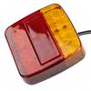 2 PCS 12v 26 Led Waterproof Durable Car Truck LED Rear Tail Light Warning Lights Lamp For Trailer Caravans Truck Lorry