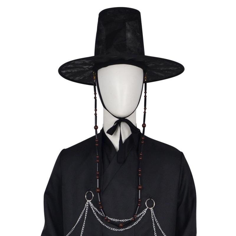 Costume Cosplay Gruppo K-POP Cacciatore di Demoni per Ragazzi: Set da Palco Qin Yu Baby Black