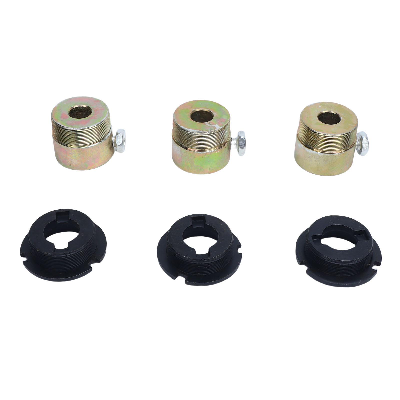 Igeteck 3Pcs Freewheel Adapter Kit Steel 13Mm Bike Freewheel Adapter With Connectors For Replacement Electric Tricycle