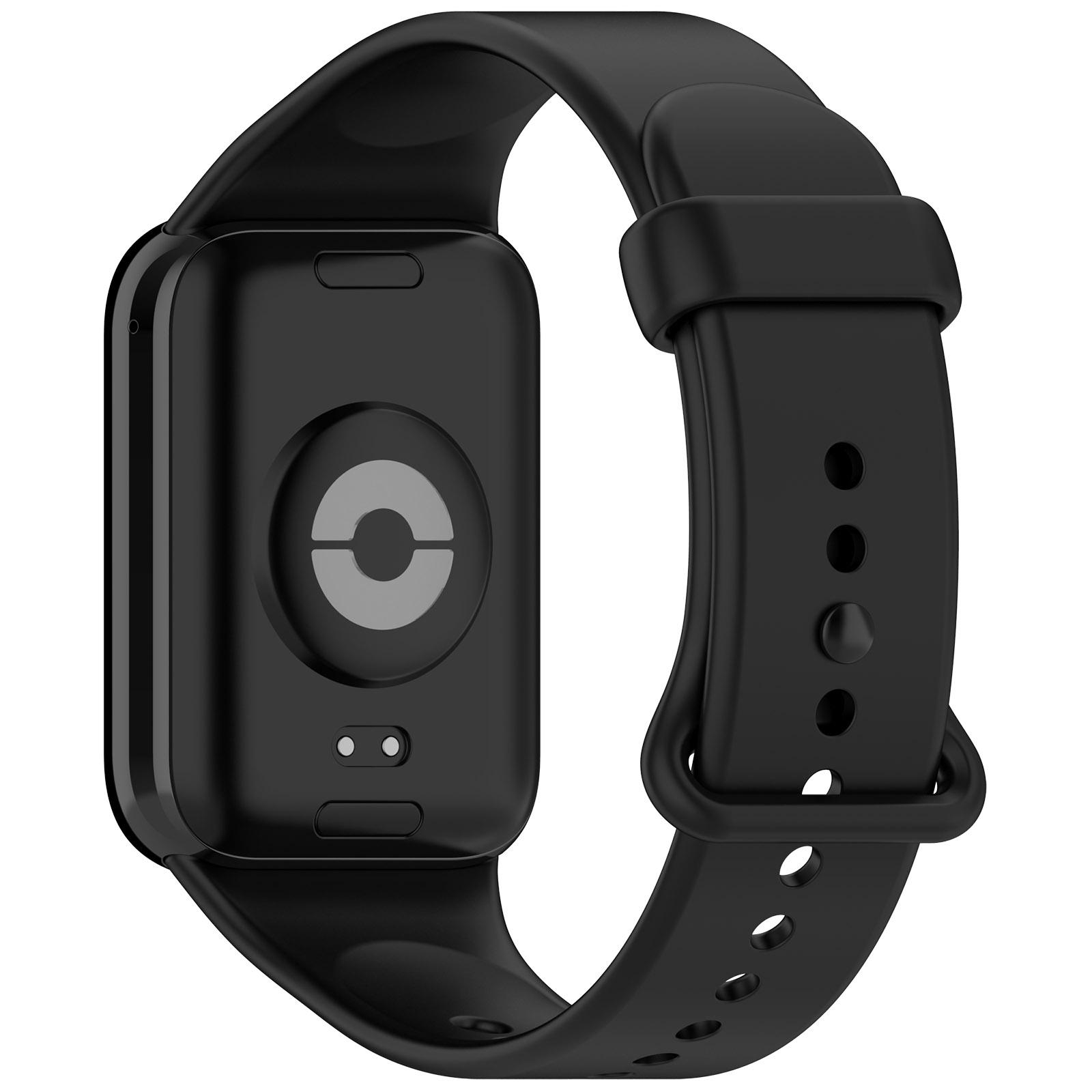 

Ремінець для Xiaomi Smart Band 9 Pro/Band 8 Pro/Redmi Watch 4 ТПУ Регульований Браслет Black