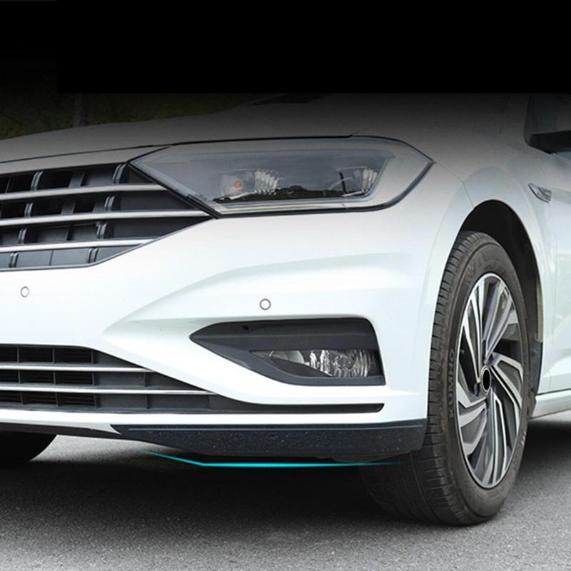 For VW Jetta MK7 2019 2020 2021 2022 2023 Parts 2pcs/lot Stainless Steel Car Front Rear Bumper Protective Trim Panel