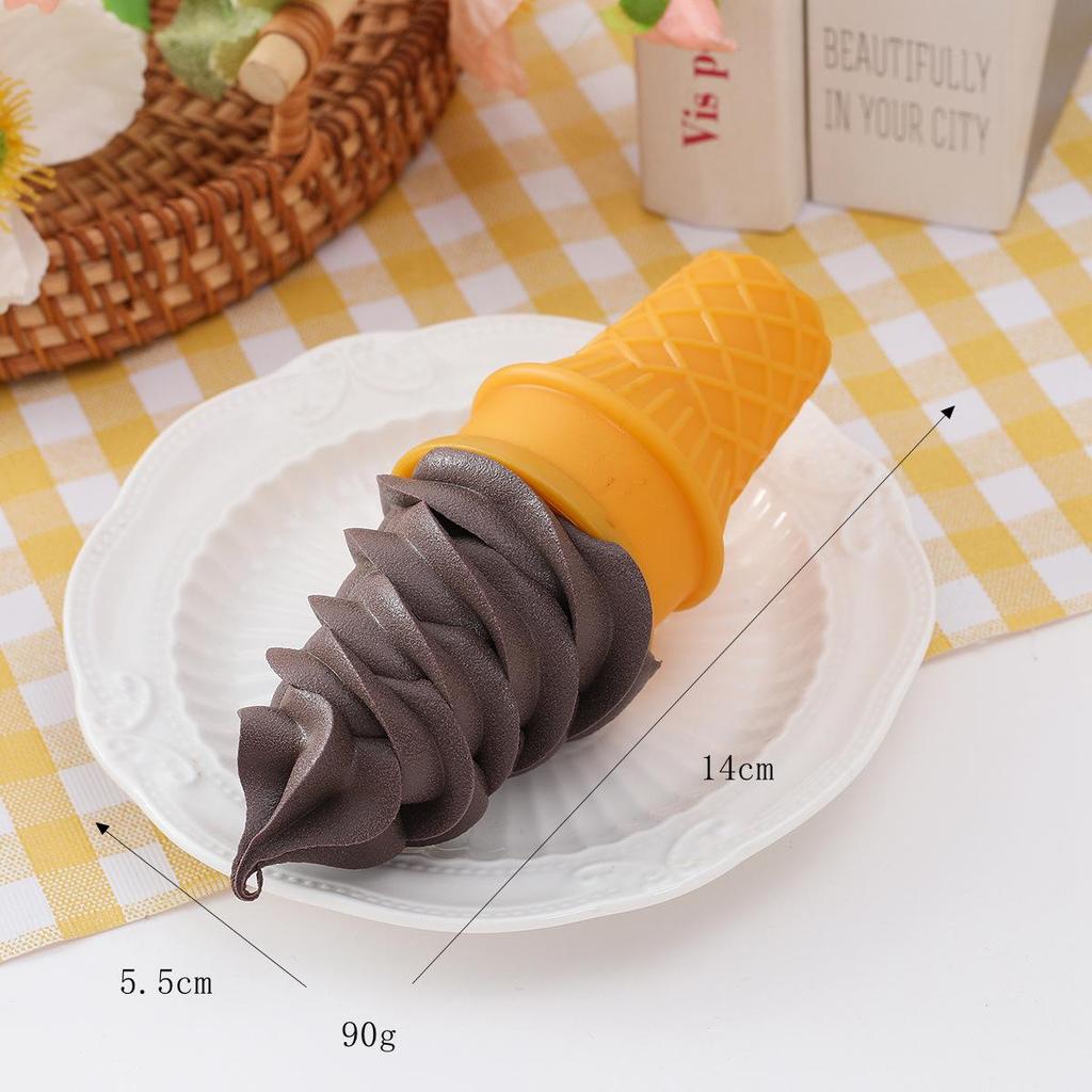 Crispy Cone Fake Ice Cream Torch Decoration Prop