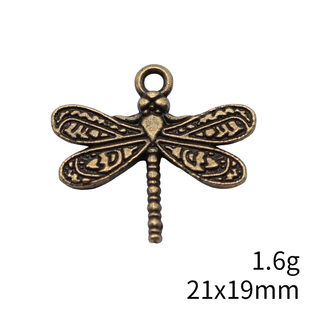 Birthday Gifts Charms Bracelet Italian Dragonfly Charms Pendant Backpack Pendant Accessories