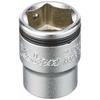 Koken 1/4" (6.35mm) Square Nut Grip Socket, 10mm, 2450MS-10