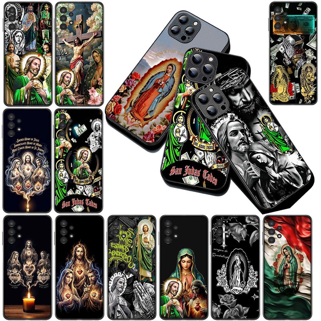 Holy Family Heart of Mary Jesus Joseph Phone Cover for Apple iPhone 17 14 15 16 Plus Pro Max 16E ProMax + 16Plus 14+ 16+ Case