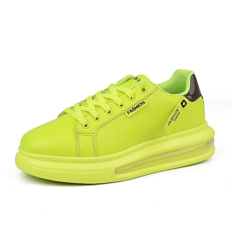 Fashion Platform Sneakers for Men Casual Shoes New Soft Comfortable Pu Leather Shoes Trend Brand Flats Casual Shoes for Man Tenis New