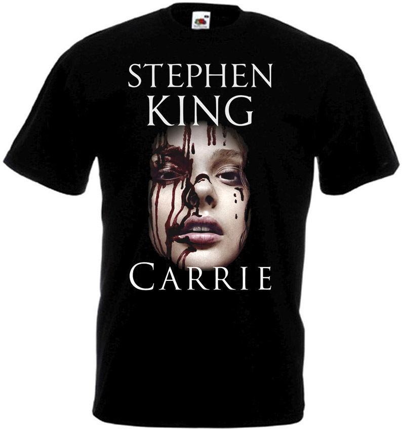 

26 Carrie v.7 T shirt black horror movie poster all sizes S-5XL Unisex T-Shirt M
