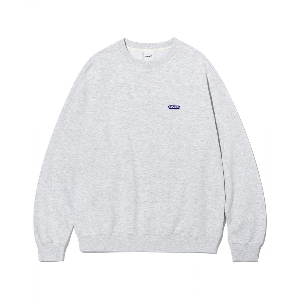 

MAHAGRID BASIC LOGO PATCH SWEATSHIRT LIGHT GREYMG2CFMM440A