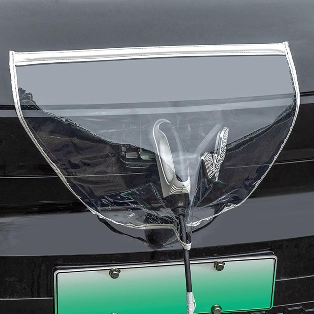 Waterproof EV Charging Port Cover Dustproof Charging Port Protector Shield Car Accessories