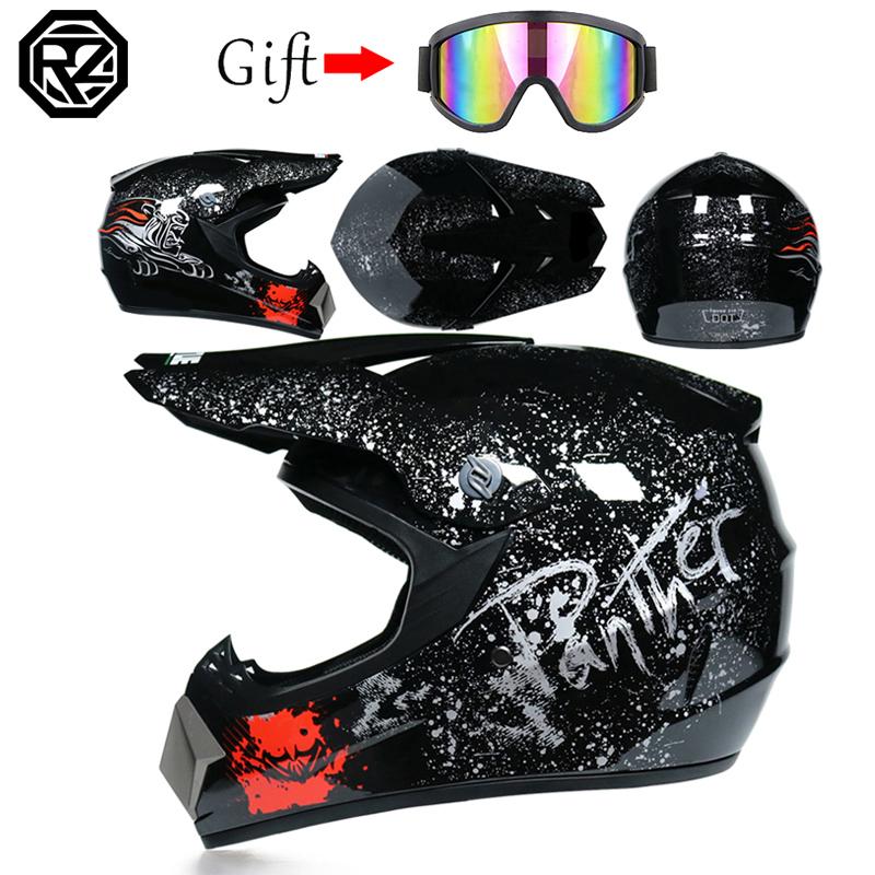 Children And Adolescents Professional Full Coverage Motorcycle Off-Road Race Helmet Bike Am Dh Helmet Capacity Motocross Casso