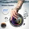 ABUO-S5 Wireless Speaker IPX7 Waterproof Bluetooth Enclosed Speaker Built-In Mic 10-Hour Battery Shower Compatible Subwoofer
