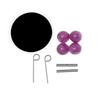 9Pairs Interchangeable Circular Knitting Needle Crochet Hook Set with Case 3.5mm-8.0mm for Knitting Weaving Sweater Hat
