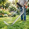 Garden Trimmer Handle Auxiliary Handlebar Curved for Lawn Maintenance