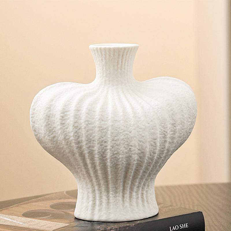 Flower Arrangement Hydroponic Ceramic Vase Home Chic Vase Modern Minimalist Living Room Porch TV Cabinet Desktop Decor