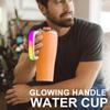 Insulated Tumbler Handle Light-Up Insulated Tumbler Handle Protective Cover Water Bottle Accessories Comfortable Grip Protector