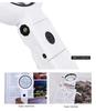 2 in 1 Foldable Portable Handheld LED Magnifying Glass for Newspaper Reading and Repair Tool