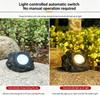 Solar Powered Light Simulation Stone Lights Spotlight Decoration Cold White / Warm IP65 Waterproof for Outdoor Garden Lawn Lamps