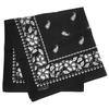 Trifong Bandana Black Adult Bandana Paisley Pattern 100% Cotton Handkerchief Stylish Bandana Cap Cotton Bandana Men's Women's Unisex 55cm X 55cm