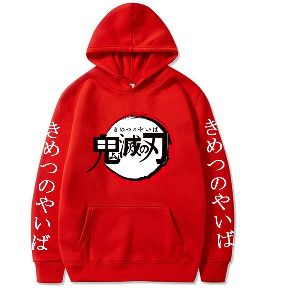 Popular Japanese Anime Autunm Printed Men's Hoodie Brand Hoody Y2K Clothes Vintage Fashion Unisex Long Sleeve