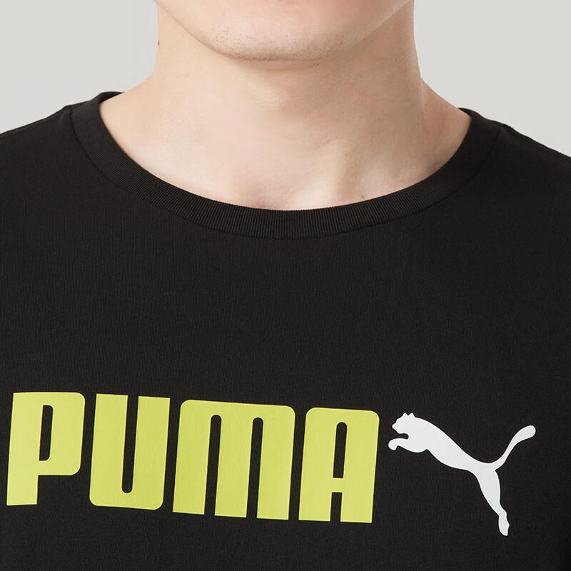 New PUMA Sports Life Collection T Shirt Men's Black 691341-51
