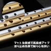 Tin Whistle Jinchuan, Aluminium, Flûte Irlandaise, Clé de D, Set Débutant, avec Sac de Rangement et Étui, Léger, Facile à Jouer, Instrument de Pratique, Noir