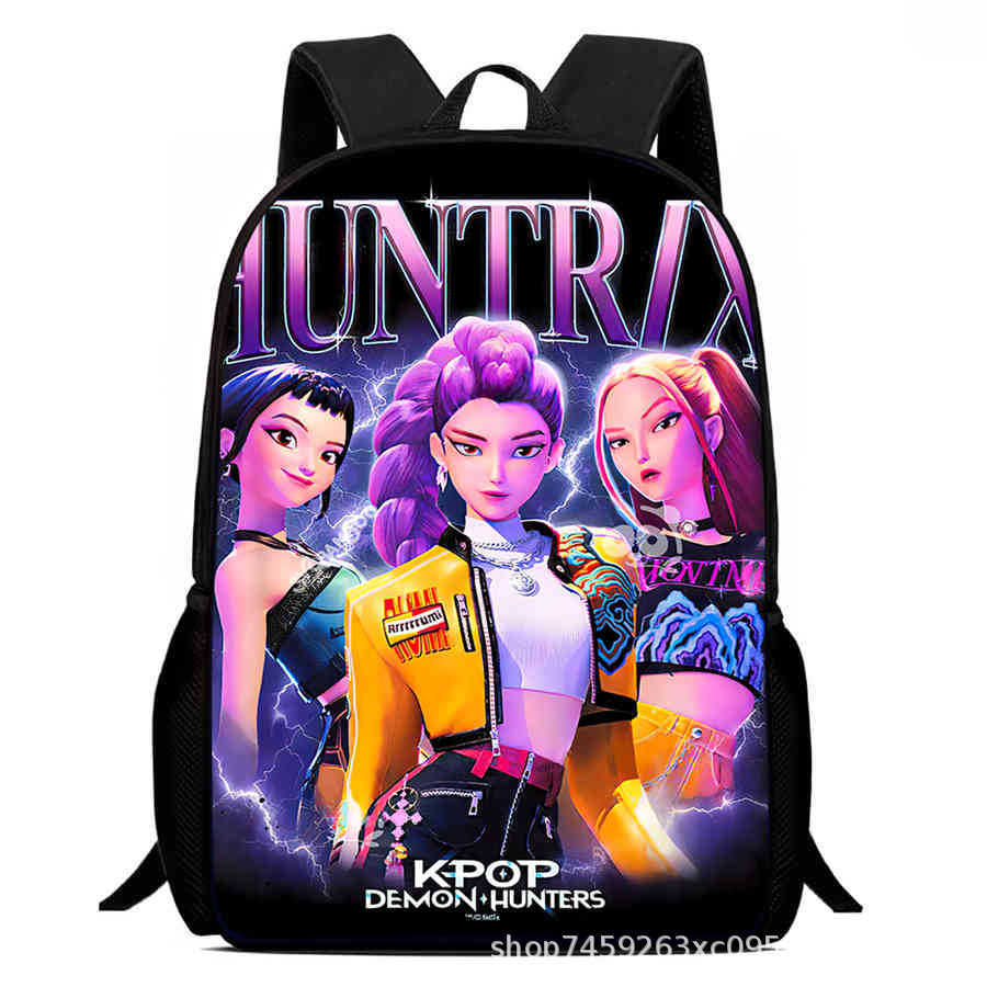 Kpop Witch Hunter Group Schoolbag High Definition Printing Casual Light Backpack Primary School