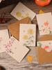 Retro Chinese Ink Style Birthday Thank You Card - Creative Handwritten Greeting with Message