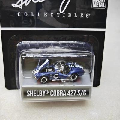 1:64 SHELBY COBRA 427 S/C Wysokiej symulacji Metalowy Model Samochodu Kolekcjonerska Zabawka Prezent Zaawansowane Kolekcje Modeli Samochodów