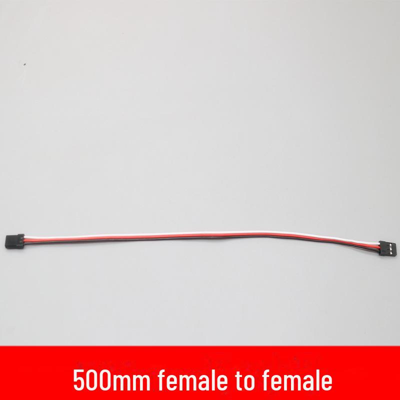 "30-Core Servo Extension Cable for Model Cars and Aircraft, Male to Female, 150/200/300/500mm"