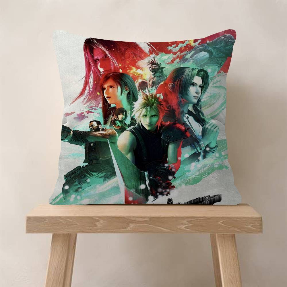 Videogames FFINAL FANTASYs Pillow Anime Pillow Sofa Bed Head Pillow Cover Cushion Cover x Cm Fashion