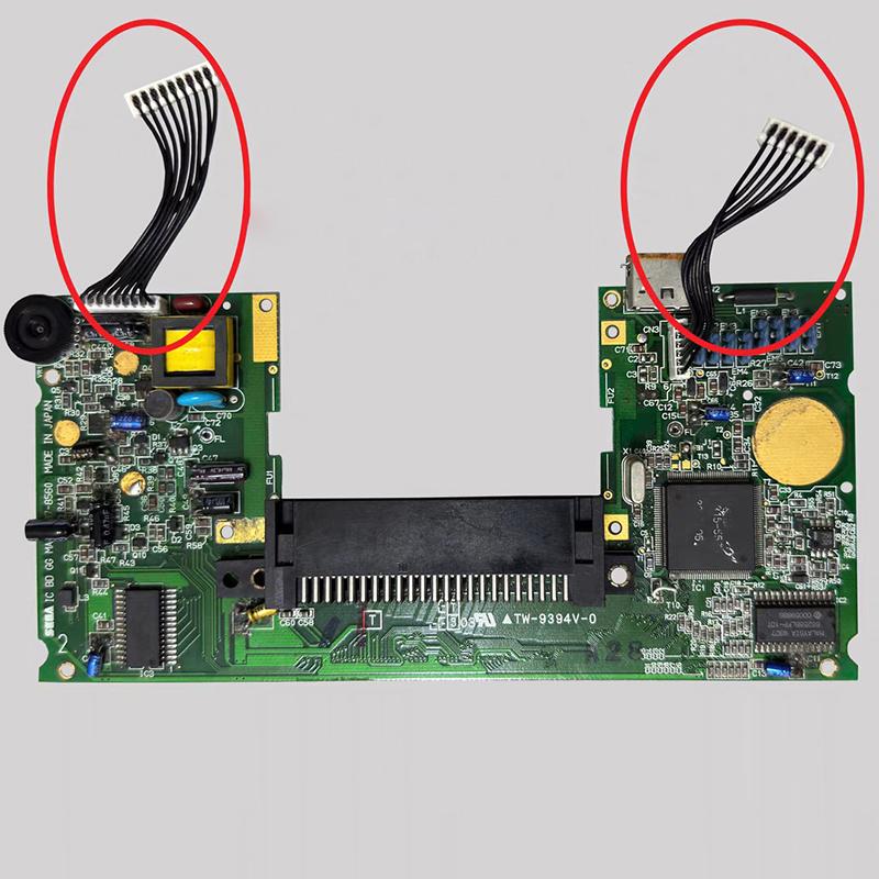 Dedicated Motherboard Cable For Game Gear 9P Power Board & 6P Volume Board Cables Gg Board Wire Connector Ribbon Cable