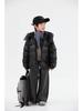 2025 Winter Koreanischer Stil Kapuzen-Daunenjacke für Kinder - Dick, Warm, Unifarben