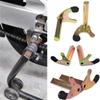 Heavy Duty Motorcycle Stand Attachment Set With U-Shaped Front Wheel Support Metal For Parking And Maintenance Accessories