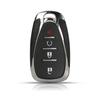 Jingyuqin 2/4/5/6 Buttons Remote Car Key Shell Fob Case For Chevrolet Camaro Equinox Cruze Malibu Spark Smart Key NO LOGO