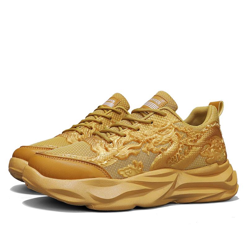 Herren-Sneakers Herren-Freizeitschuhe Lauf-Sportschuhe Rutschfeste Tennisschuhe für Herren Mesh Atmungsaktiv Schnürung Leichte Flats Sportschuhe