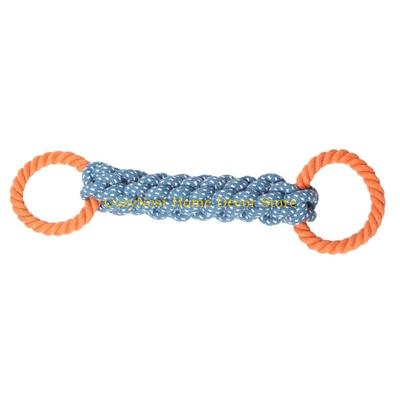 92MF Corda de Tecido Durável Brinquedo de Mastigar Formato de Milho Corda de Algodão Brinquedo de Mastigar para Pet para Limpeza Dental e Brincadeira Interativa