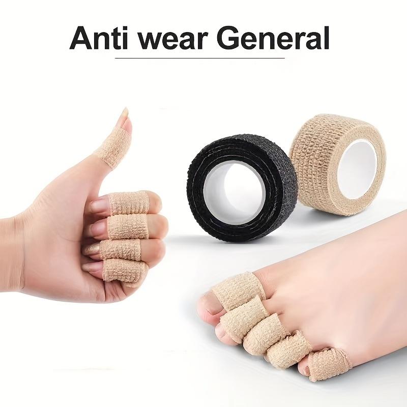 6PCS Breathable Self-Adhesive Elastic Bandages Universal Non-Woven Sports Tape Flexible Cohesive Wrap for Ankles Wrists Fingers