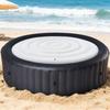 Heavy Duty Inflatable Spa Pool Cover Lid For 4.75ft Round Hot Tubs Energy Efficient Water Protections Design
