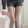 Coffee Stockings Spring and Summer Lolita Anti-hook Silk Pure Desire Sexy Thin Bottom Socks Lace Flower White Stockings