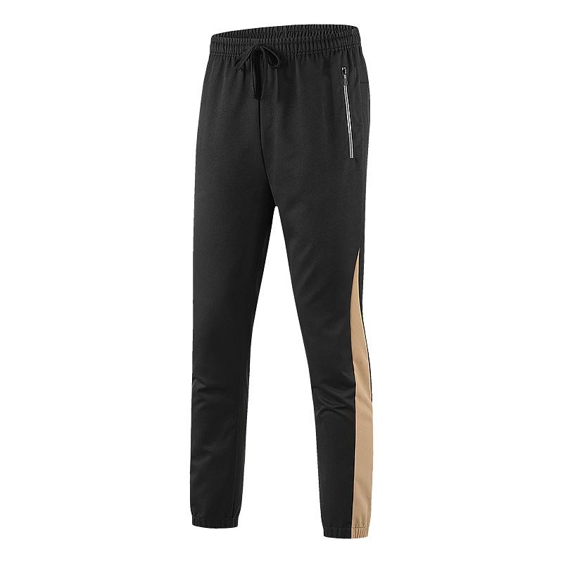 Casual Pants Men's Tying Pants Loose Sports Elastic High Waist Pocket Fashion Trousers