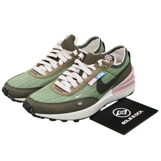 

Nike Wos Waffle One NN Toasty - Oil Green DO4661-331 Women s Shoes EU 36 зелёный
