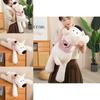 Adorable Plush West Highland White Terrier Backpack Dog Toy 50cm Perfect For Kids And Gifts
