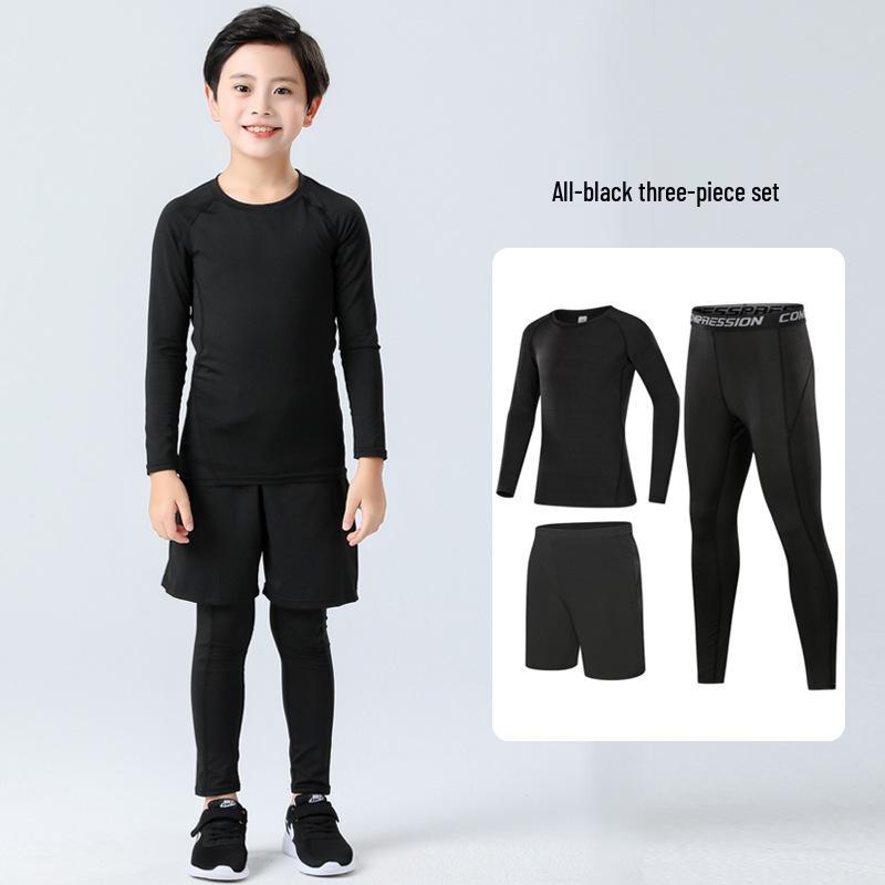 Kinder Schnelltrocknende Sport-Basisschicht: Body für Basketball, Fußball und Fitness - Ideal für Herbst/Winter.