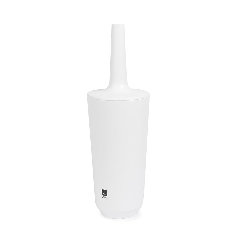 Umbra Toilet Brush with CORSA 21004478660 Case, White,