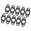 10PCS Turbo Oil Drain Return Gasket Excellent Sealing Paper High Toughness for T3 T4 Turbocharger