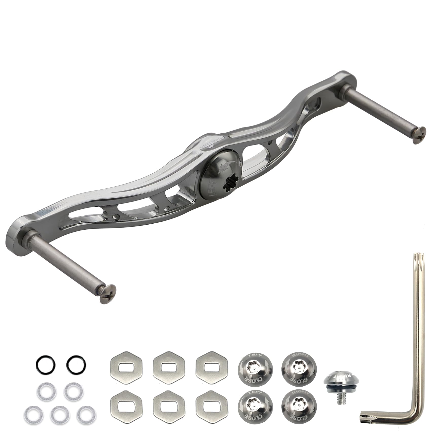 

Ручка катушки HEIGHTEN 70 из авиационного алюминия, совместимая с Shimano Daiwa Abu или Lucia, катушка для приманки 88/90/105/115/120/130 мм (Нет ручки) (Бронзовый, 120 мм)