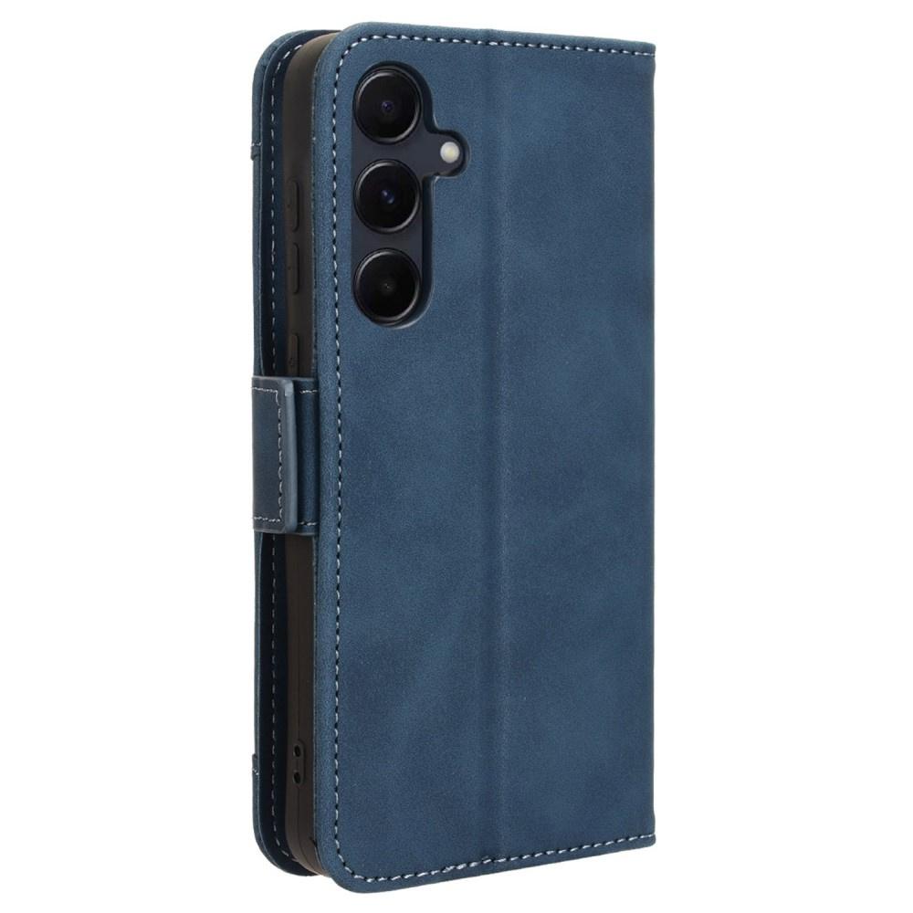 Flip Case for Samsung Galaxy A55 5G, Card Slot, Blue