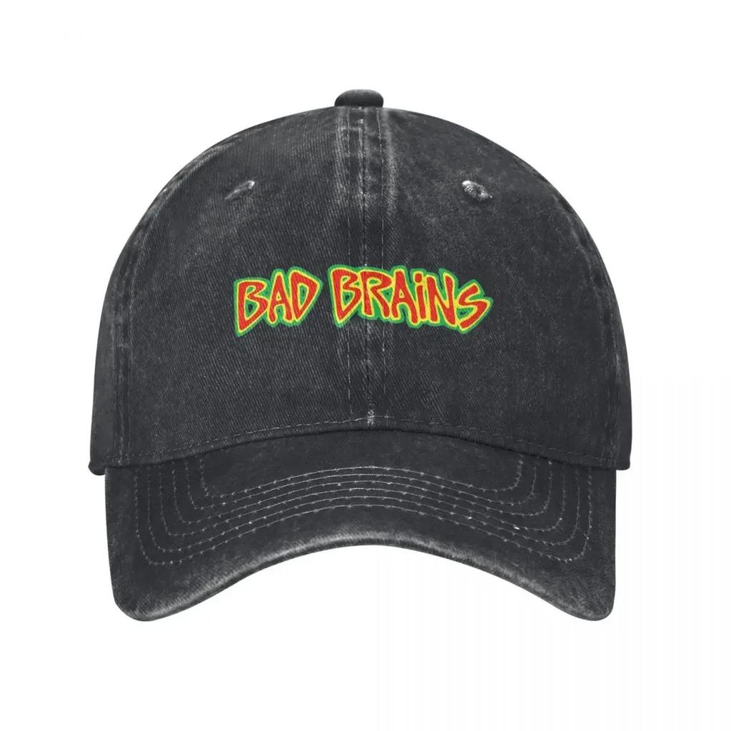 Bad Brains Cappellino da Baseball Cappello Unisex Morbido Cappello da Golf Hip Hop Protezione UV Cappello Solare Visiera da Spiaggia Donna Unisex